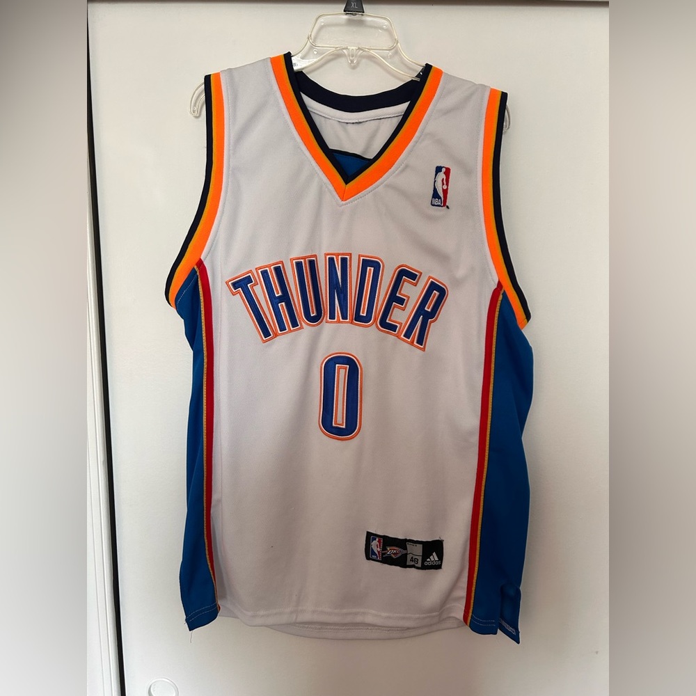 Authentic Russell Westbrook Thunder Jersey